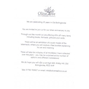 0. 25th anniversary invite